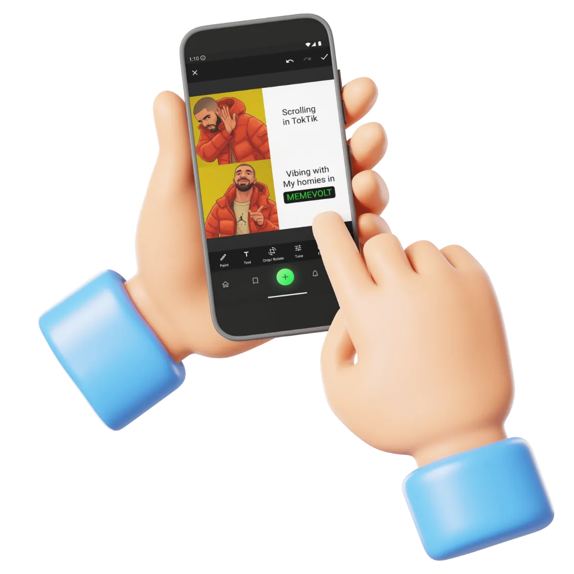 Meme Editor Interface